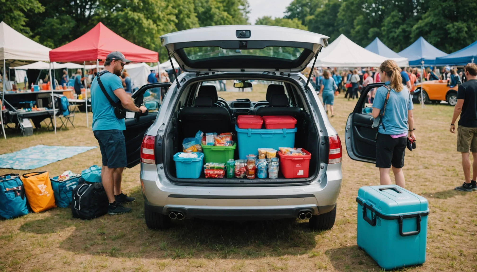 Des accessoires auto astucieux pour profiter pleinement des festivals